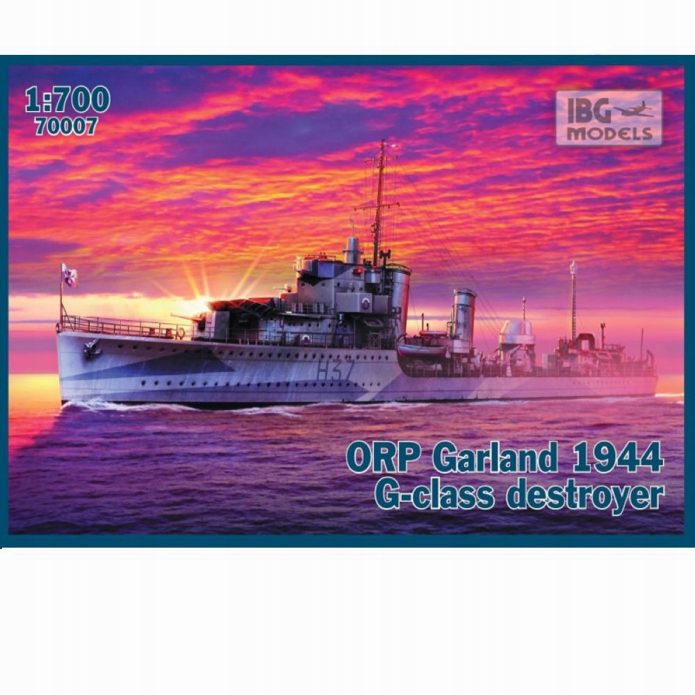 Model Plastový Orp Garland 1944 G-class Ničitel