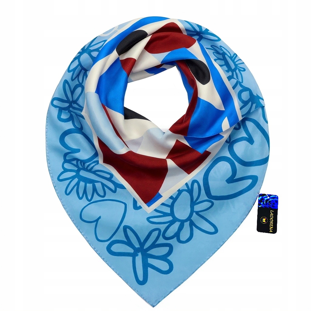 Hedvábný Šátek 100% Přírodní Hedvábí Morušová Značka Kvalita