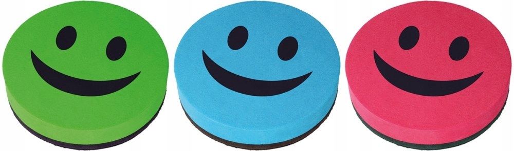 GĄBKA MAGNETYCZNA DO TABLIC KSZTAŁTY MIX WZORÓW FUN&JOY