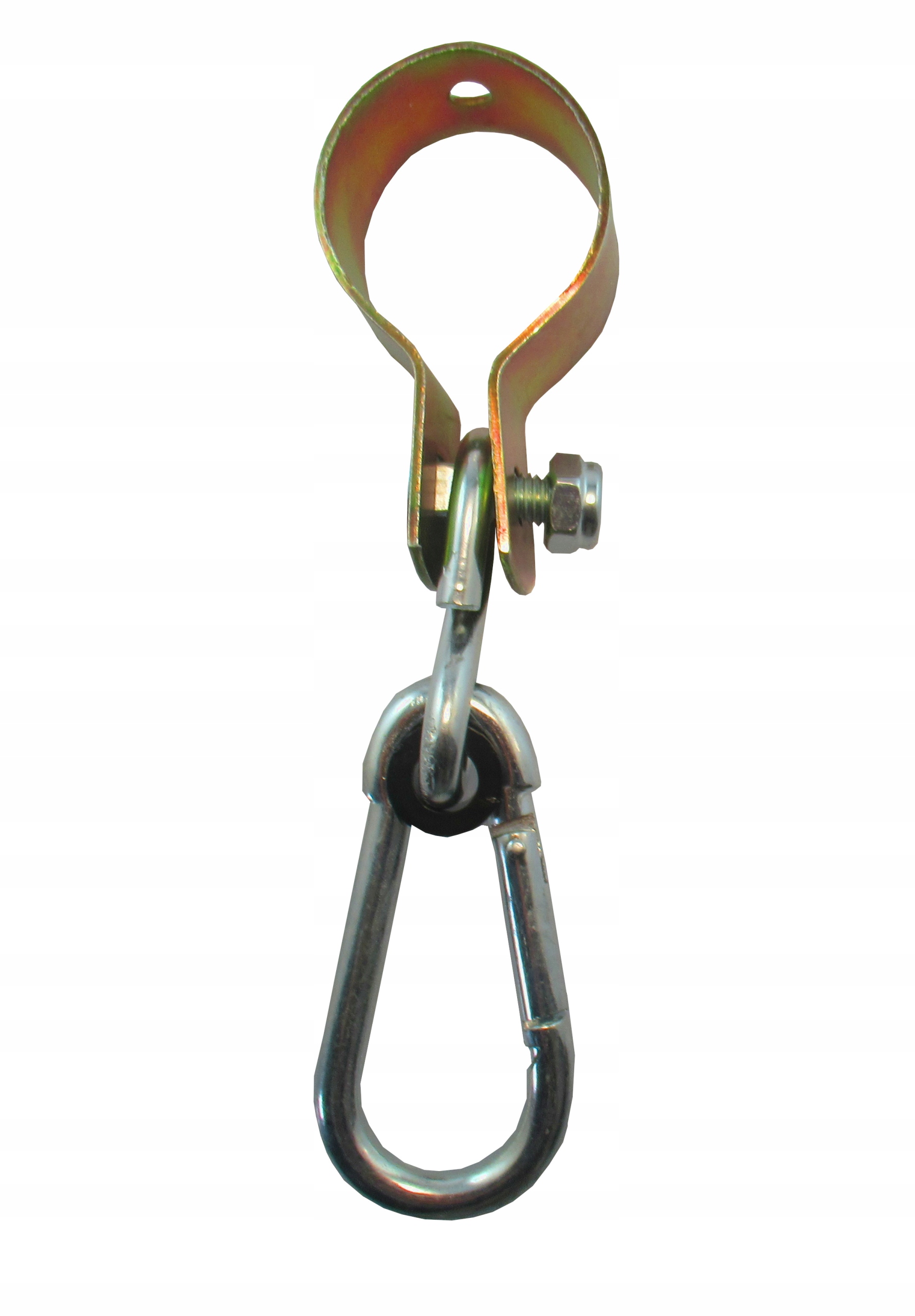 

Obejma Hak Huśtawkowy Karabińczyk Mocowanie 50MM