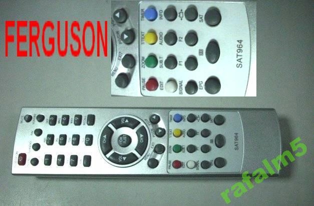 Pilot do tunera dekodera SAT 964 Ferguson