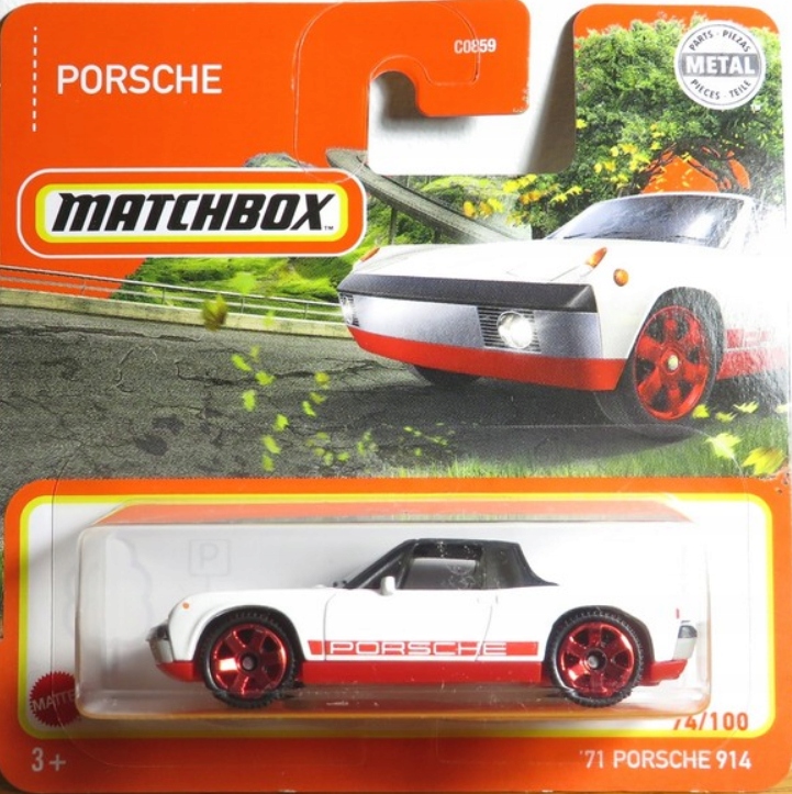 

Matchbox '71 Porsche 914 Nowy Metal 2021