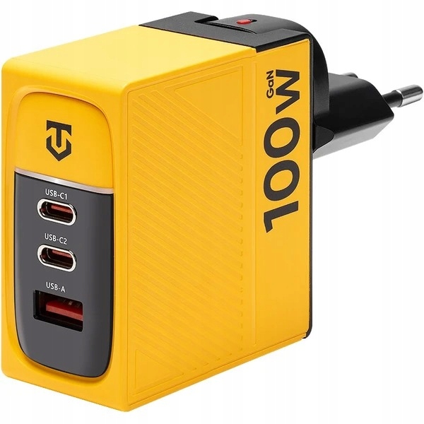 Tactical Adaptér Nett Warrior GaN 100W žlty