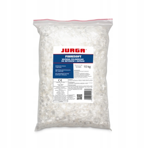 Jurga Fibresoft – włókna do betonu mikrozbrojenie 10kg
