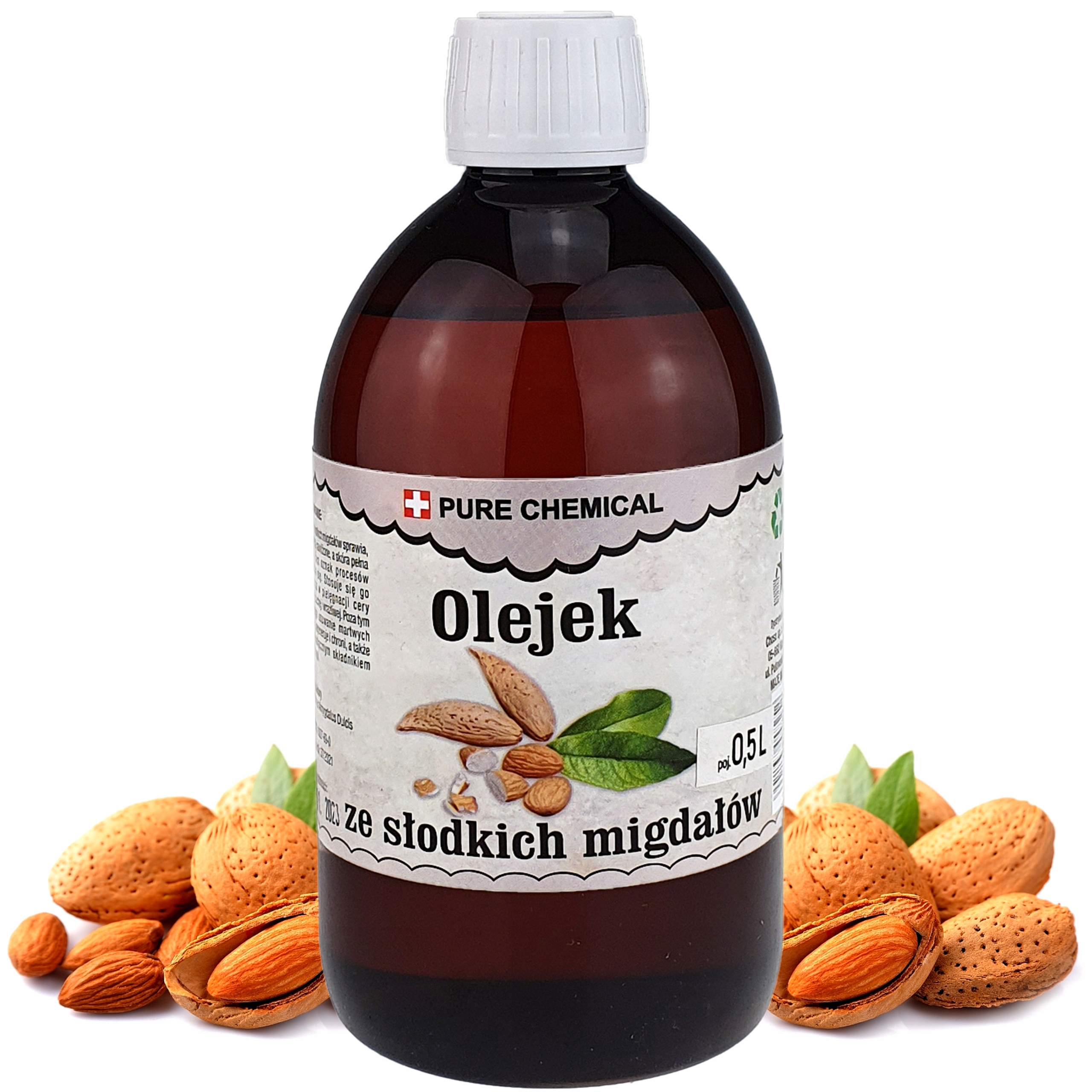 

Olejek Migdałowy Ze Słodkich Migdałów Bio 500ml