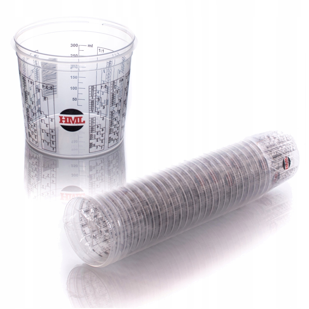 Kubek Lakierniczy Plastikowy z Podziałką 385ml HML Kod producenta HML286