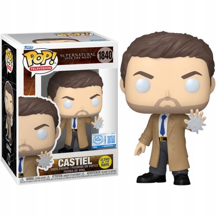 Funko Pop! Supernatural Castiel (gitd) #1840 (Exkluzivní)