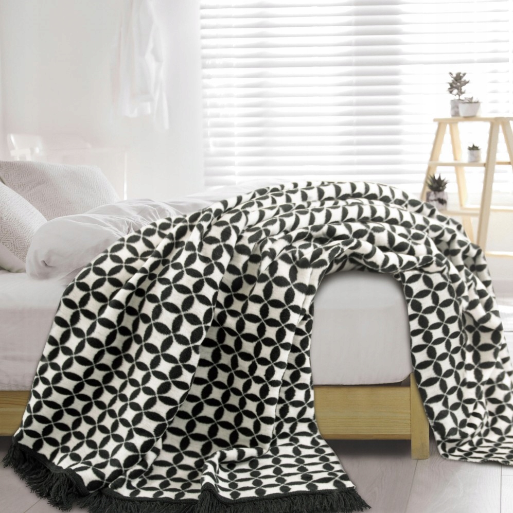 

Koc 150x200 bawełniany Zwoltex oneczarny