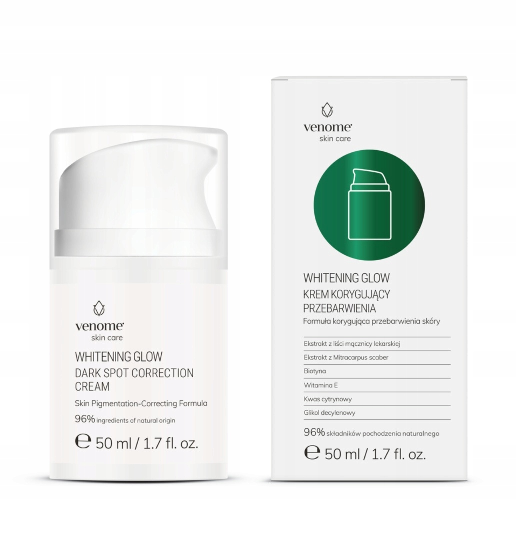 Venome Whitening Glow – Krém na korekci pigmentových skvrn 50 ml