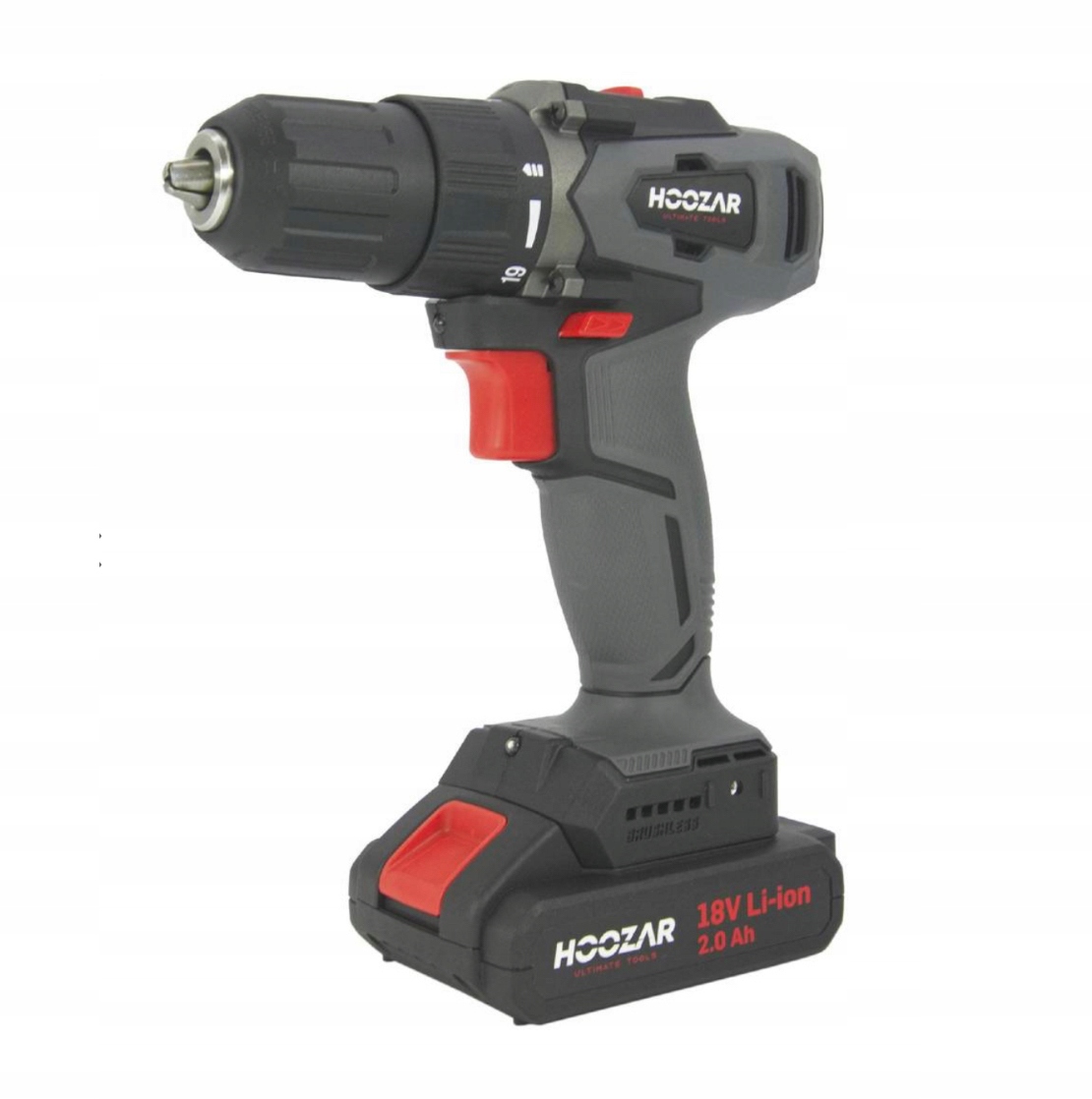 Hoozar Bezkartáčová Skrutkovačka 18V 2x2.0Ah 45 N.m. CD20BL