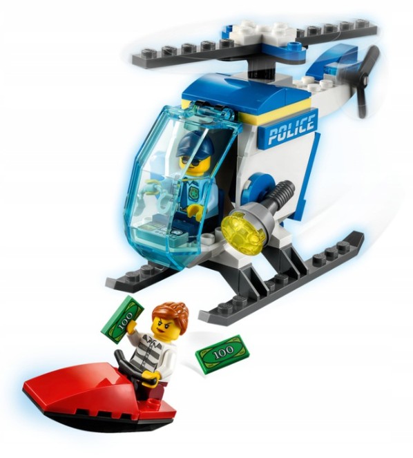 Lego City Policejní vrtulník 60275