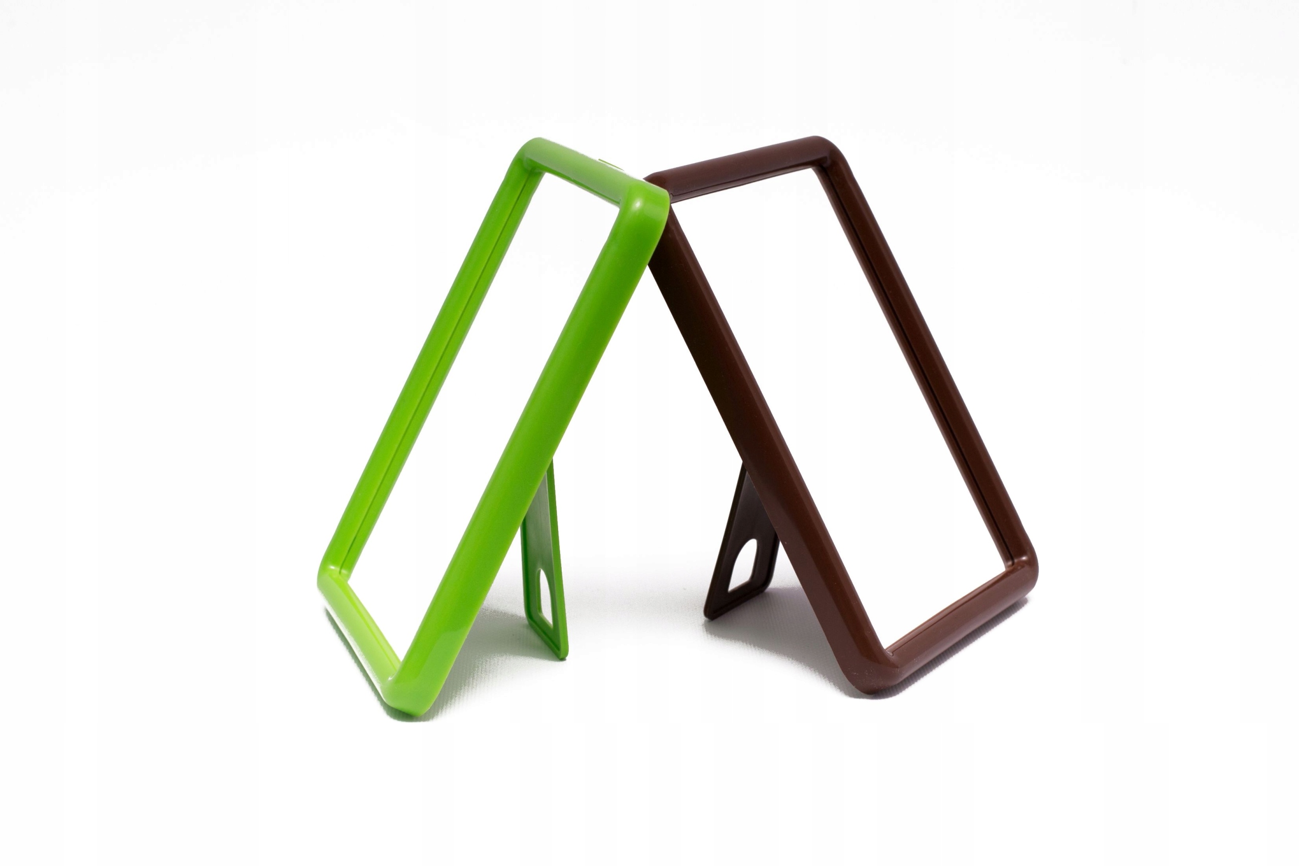 

Lusterko kosmetyczne z podstawką, prostokątne