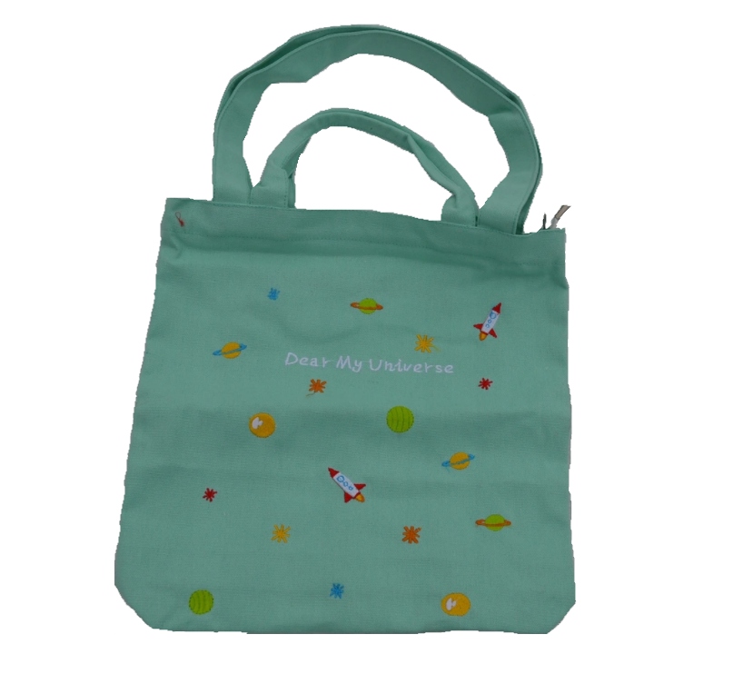 

Duża Materiałowa Torba Shopper Bag Kosmos Haft