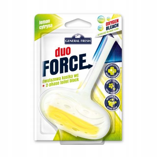

General Fresh Duo Force Dwufazowa kostka Wc cytryn