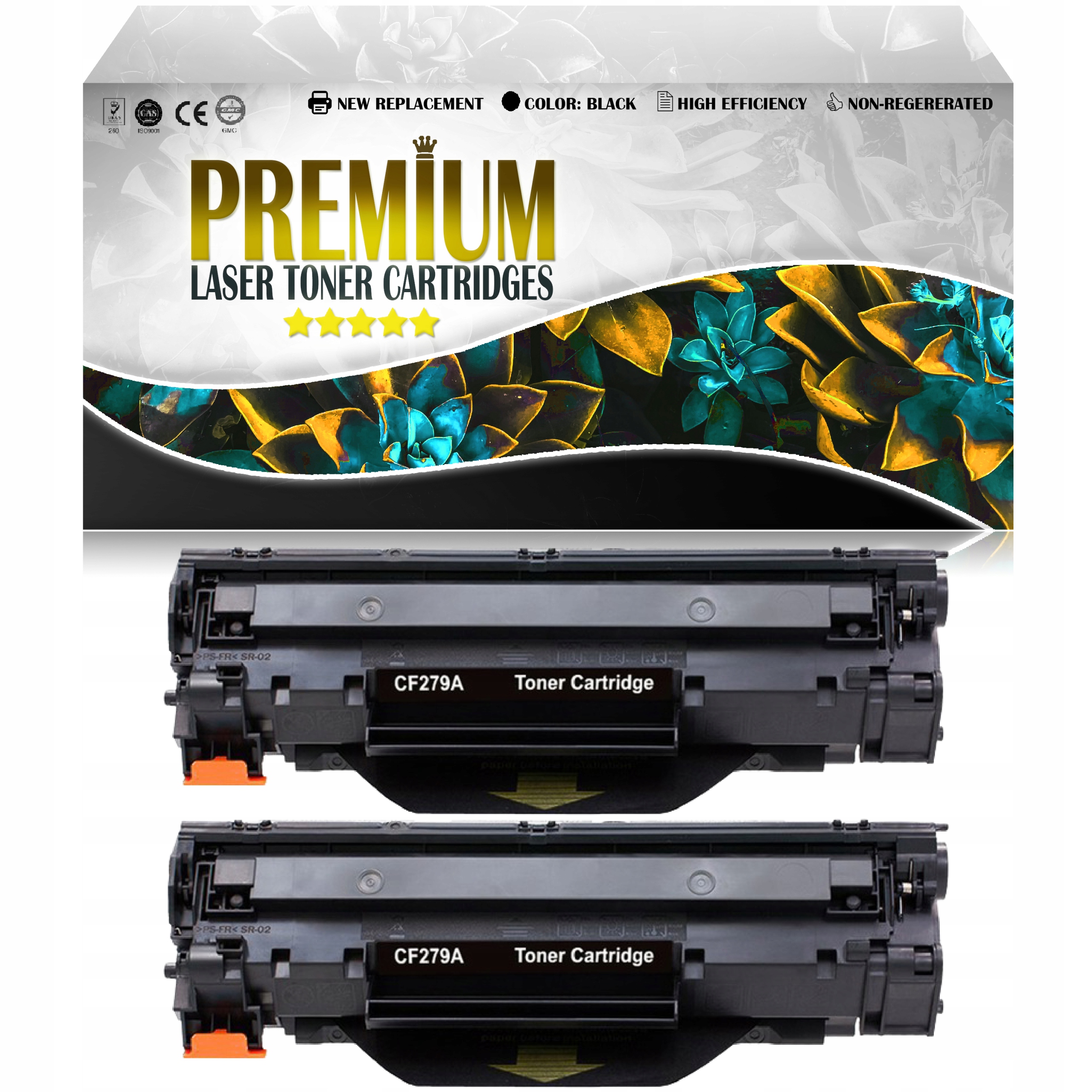 

2x Toner XL do Hp Laser Jet Pro M12A M12W M26A 79A
