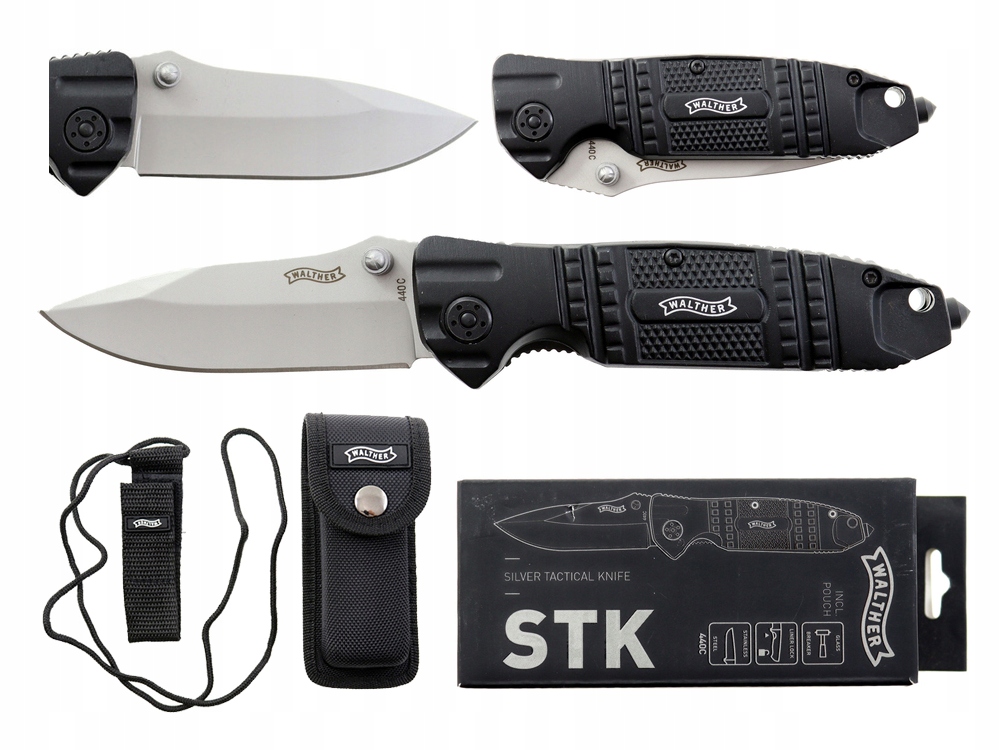 Nóż składany Walther Silver Tac Stk