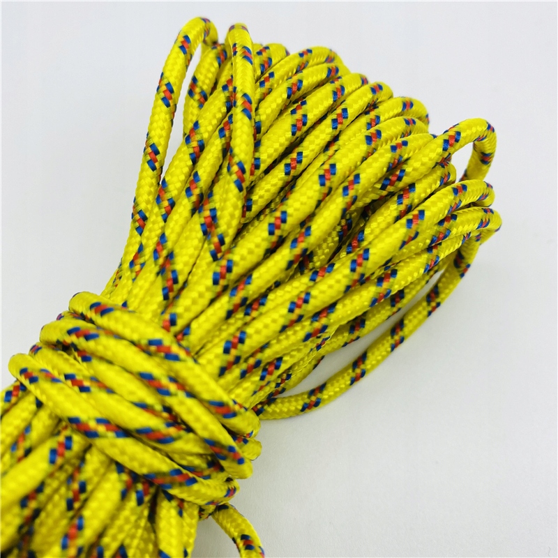 SZNUR LINKA LINA POLIPROPYLENOWA PLECIONA HOLOWNICZA WSPINACZKOWA 50m 8 mm Marka Zolta