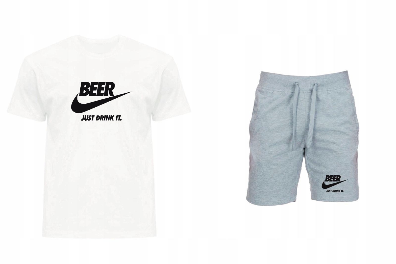 Komplet Pánské Tričko Kraťasy Pivo XXL