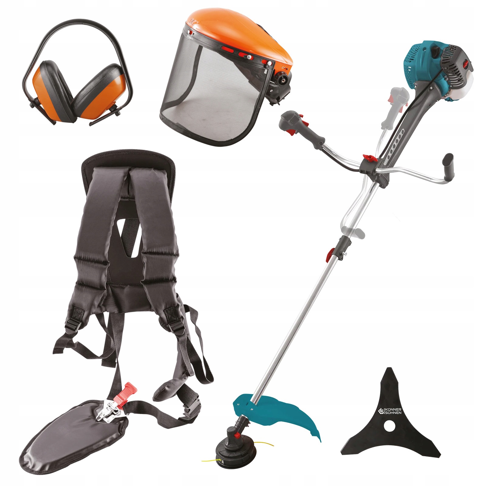 Benzínová kosa Ks BC19G-2T 1,9 Hp Könner & Söhnen 2-taktná