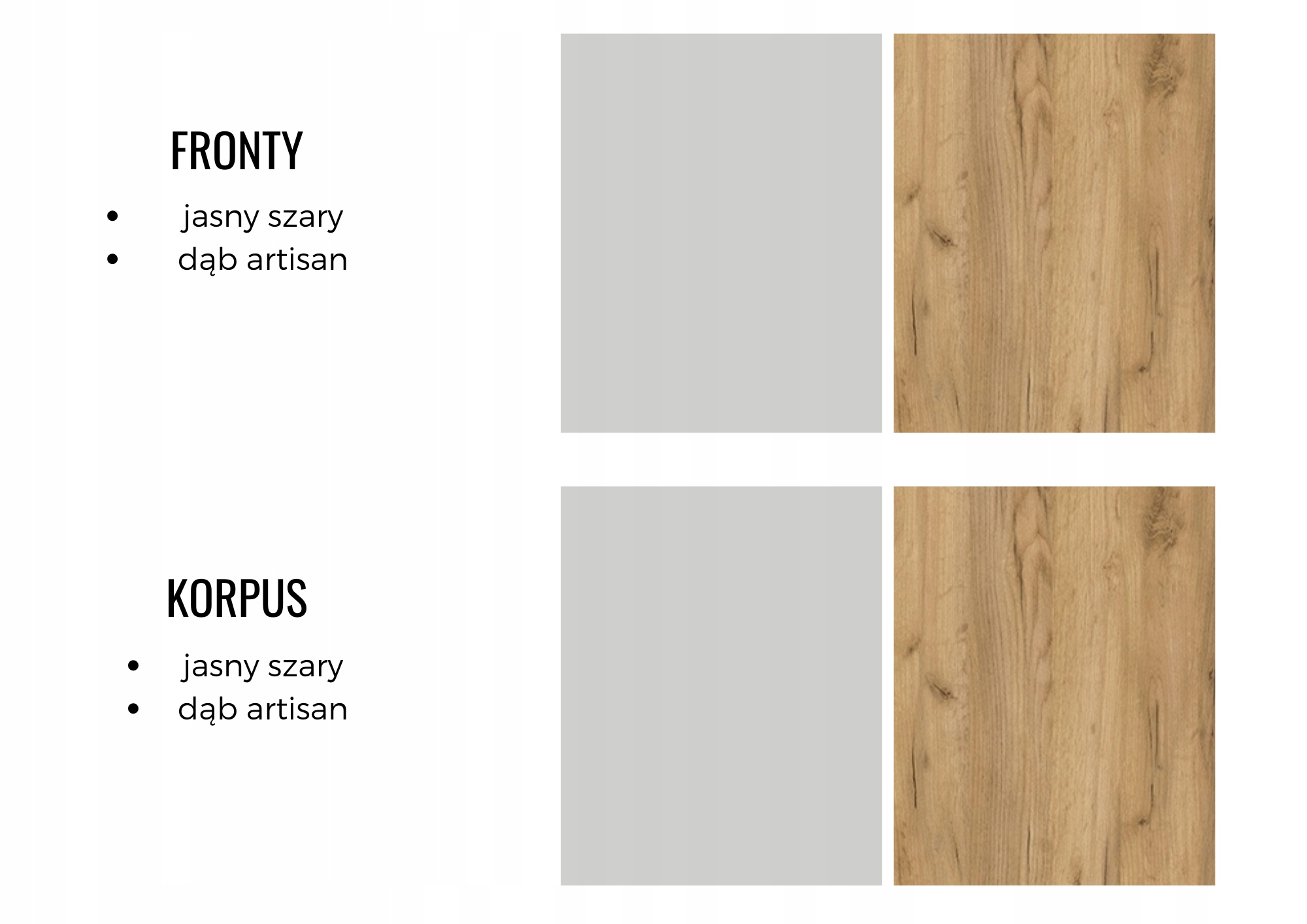 Regał z półkami OLIVER (830) Marka Meble Noka