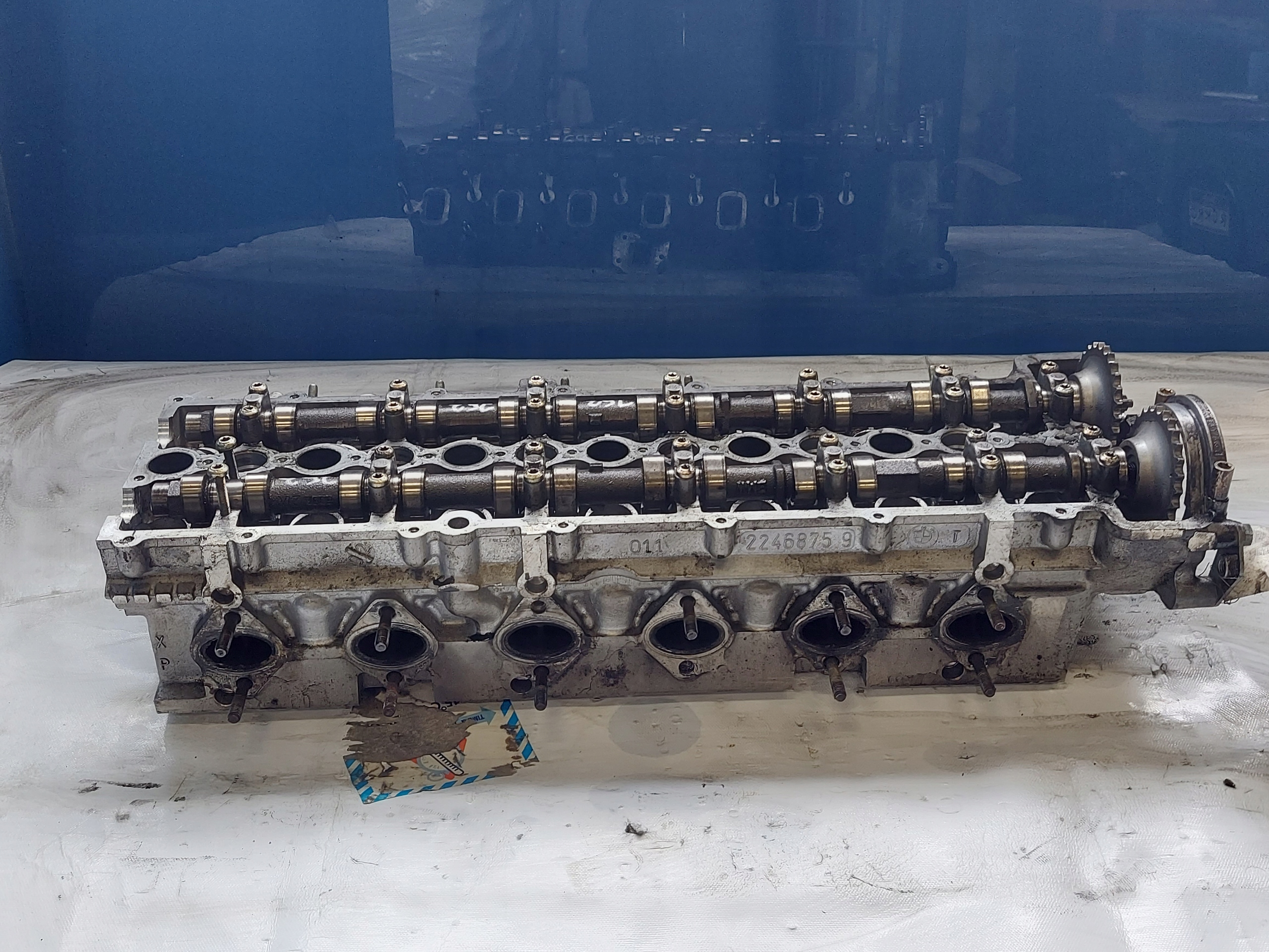 head. BMW 7 E38 M57 3.0 TD 2246875.9