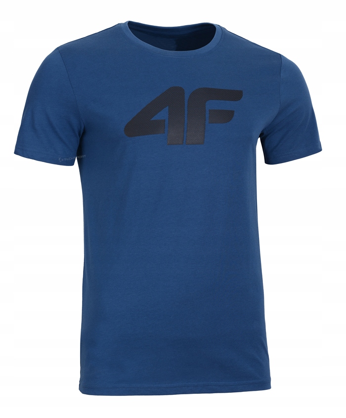 

4F Męska Koszulka T-shirt Bawełna / rozm M