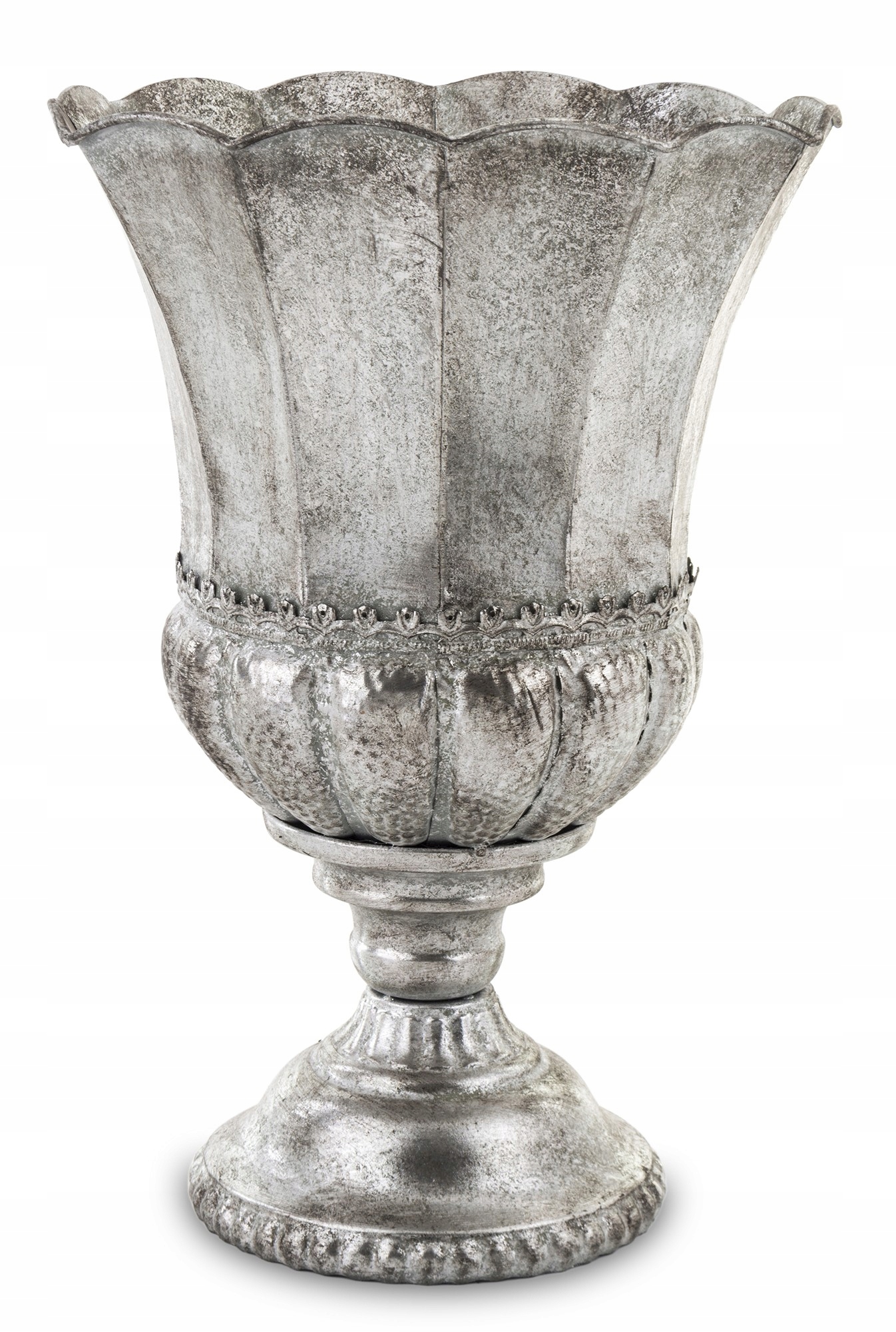 PUCHAR KIELICH DONICZKA OSŁONKA METALOWA NA KWIATY