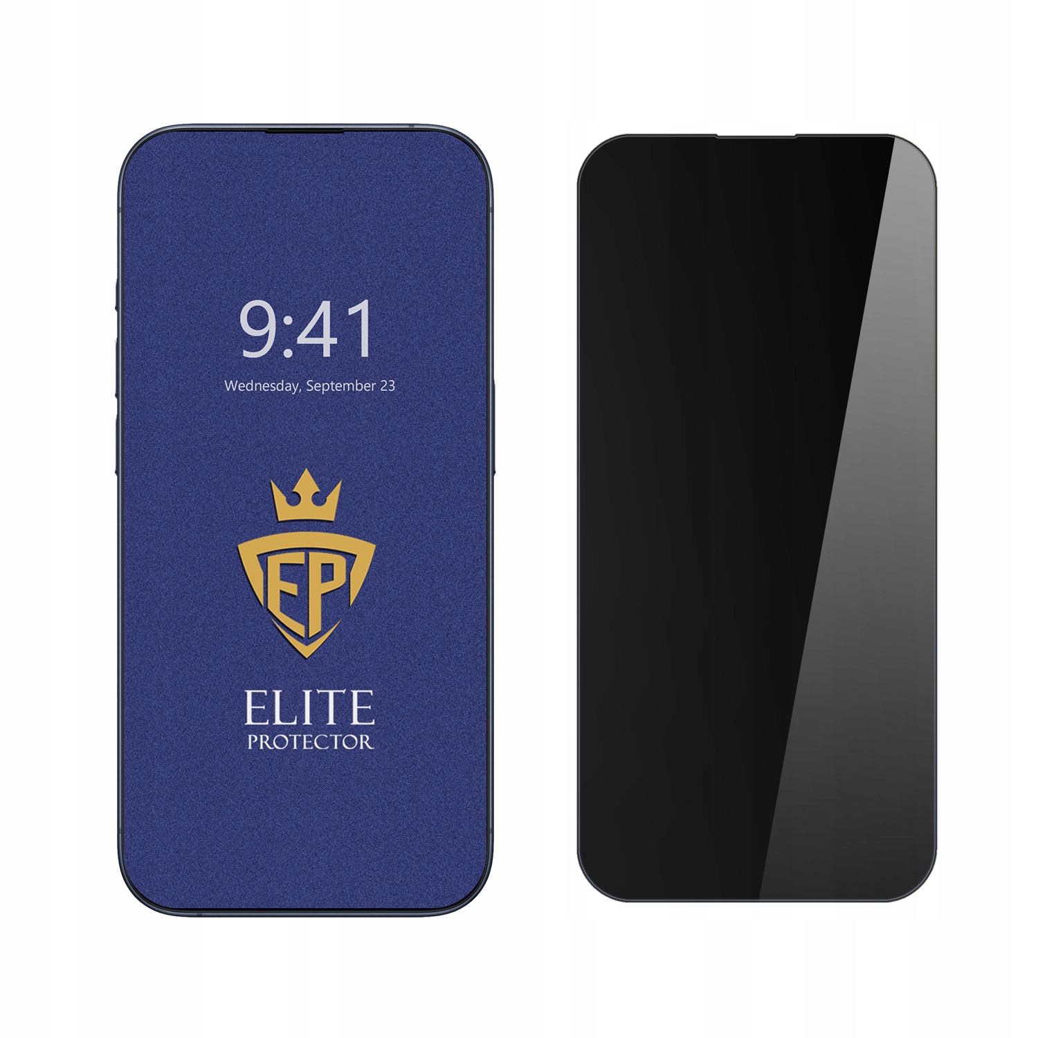 2v1 Fólie 5D Privacy Anti-spy Pro Apple Iphone 15 Pro Matná Bez Otisků