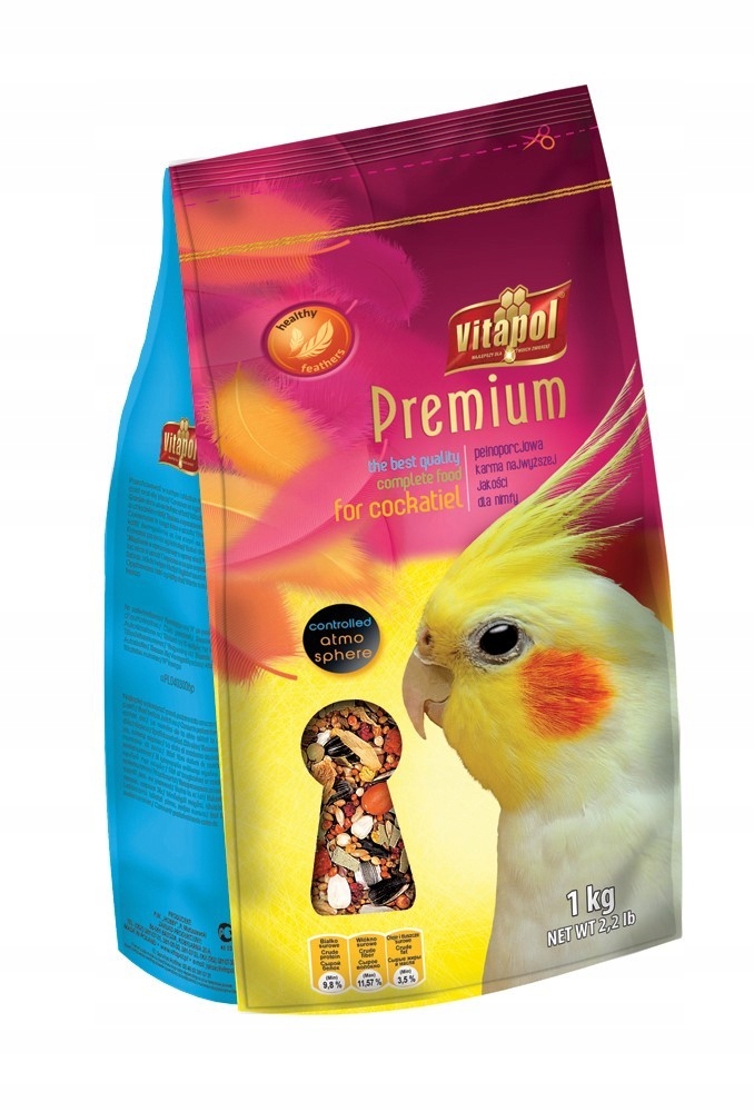 Karma Vitapol Premium dla papugi nimfy 1000г