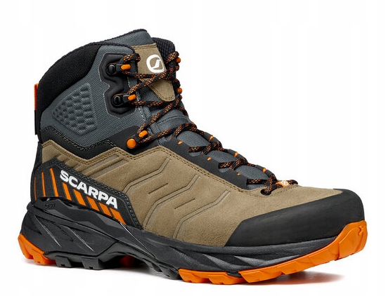 Buty trekkingowe męskie Scarpa Rush Trk Gtx- hnědé/oranžové- velikost 45
