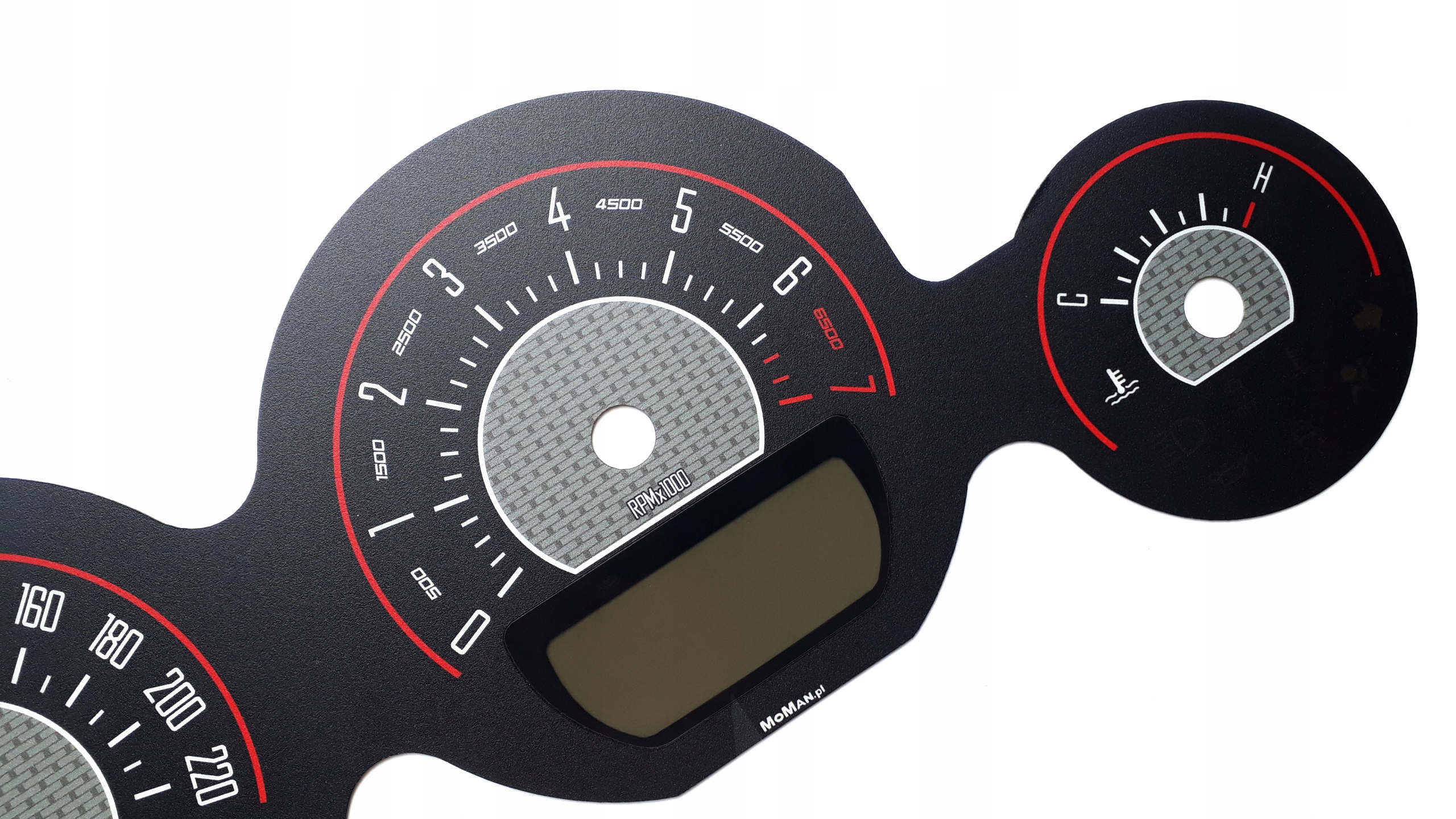 Dodge Challenger SRT 11-14 tarcze licznika MPH kmh Numer katalogowy producenta 0089688082447