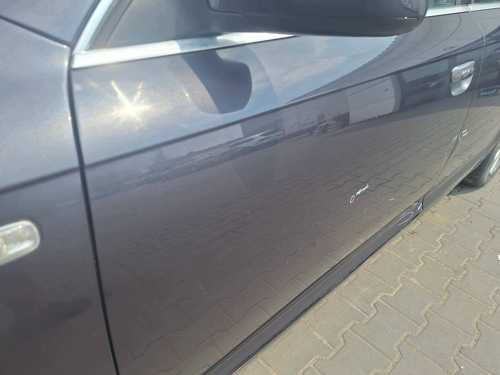 door complete left front + mirror AUDI A6 C6 LZ7Q