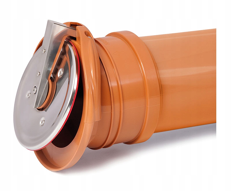 Koncová Búrková Závora Fi 160, Spätná Klapka, Silný Kanalizačný Ventil