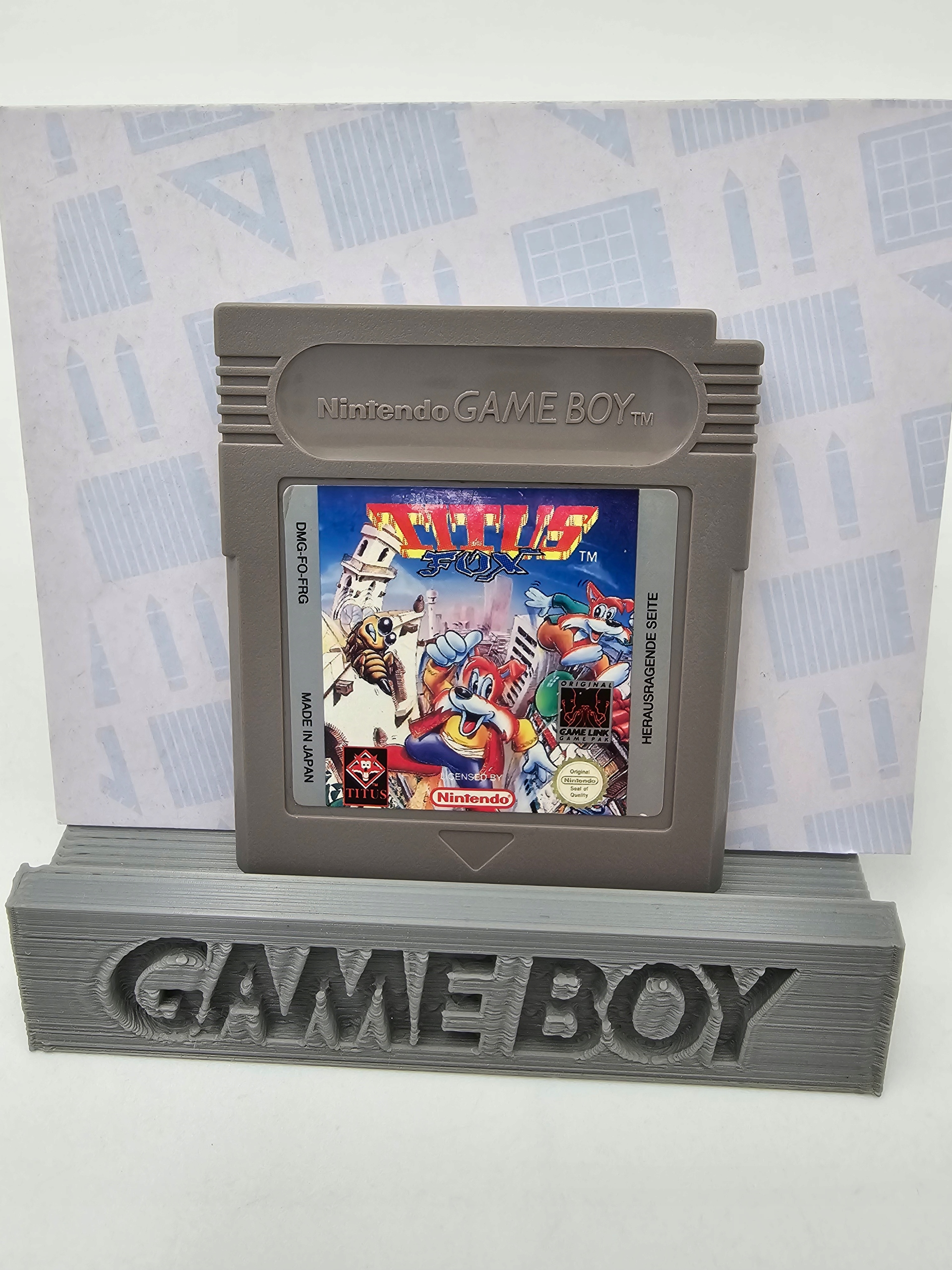 GAME BOY TITUS THE FOX ORYGINAŁ Wydawca Nintendo