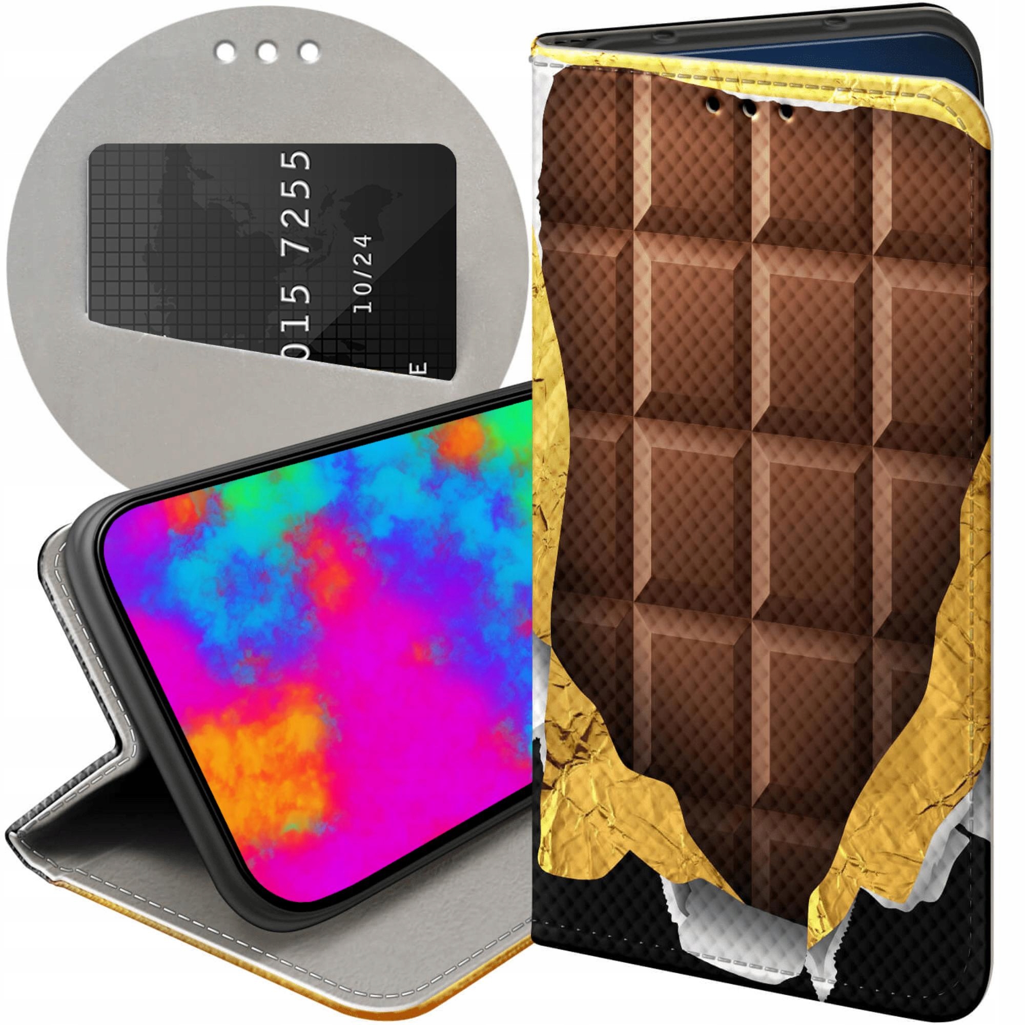 Etui Z Klapką Do Huawei P30 Pro Czekolada Choco Słodycze Futerał Case