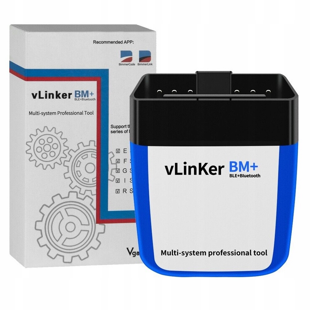 Diagnostické rozhranie Vgate vLinker Bm+ Ble Bt 4.0 Android iOS