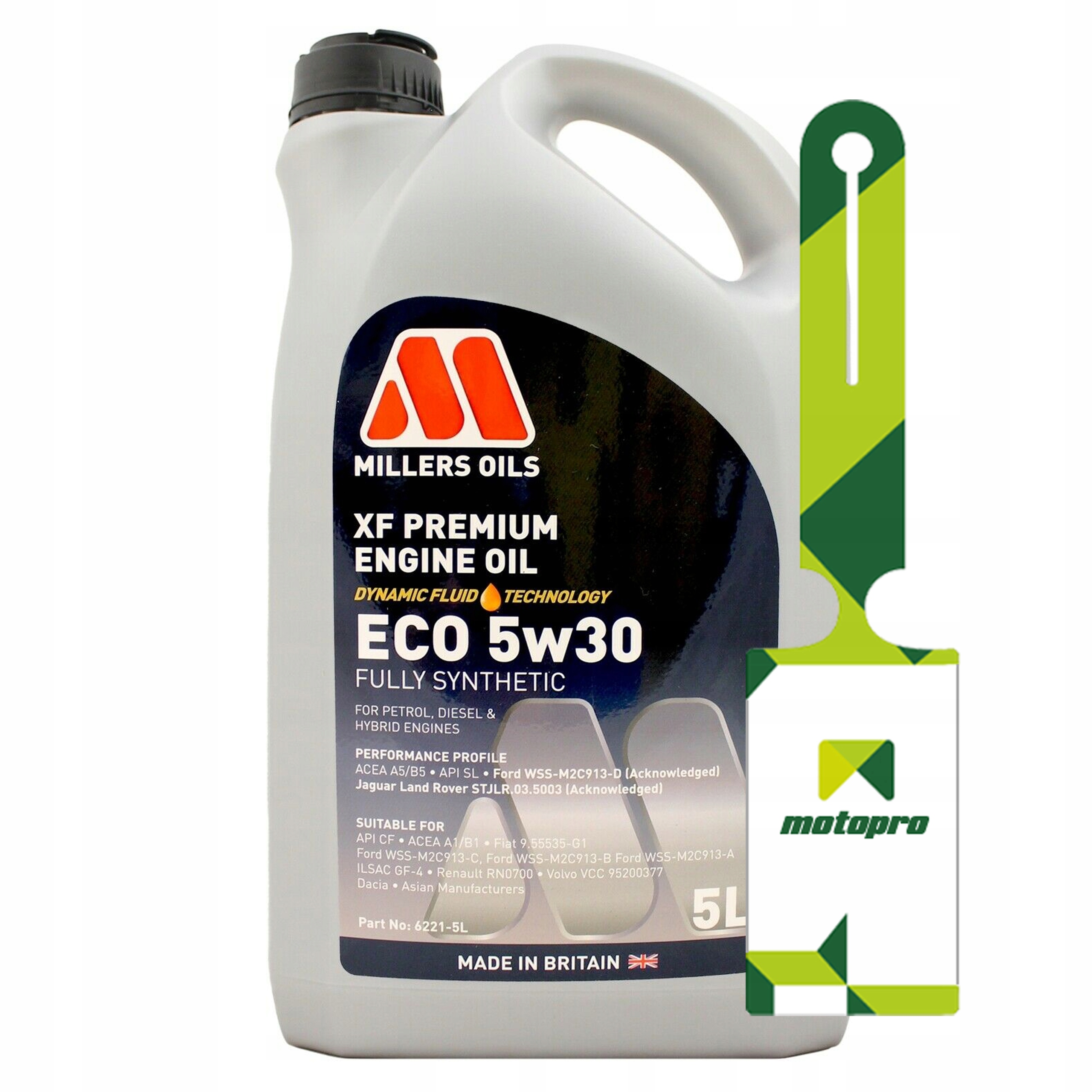 

Millers Oils Xf Premium Eco 5W-30 5L