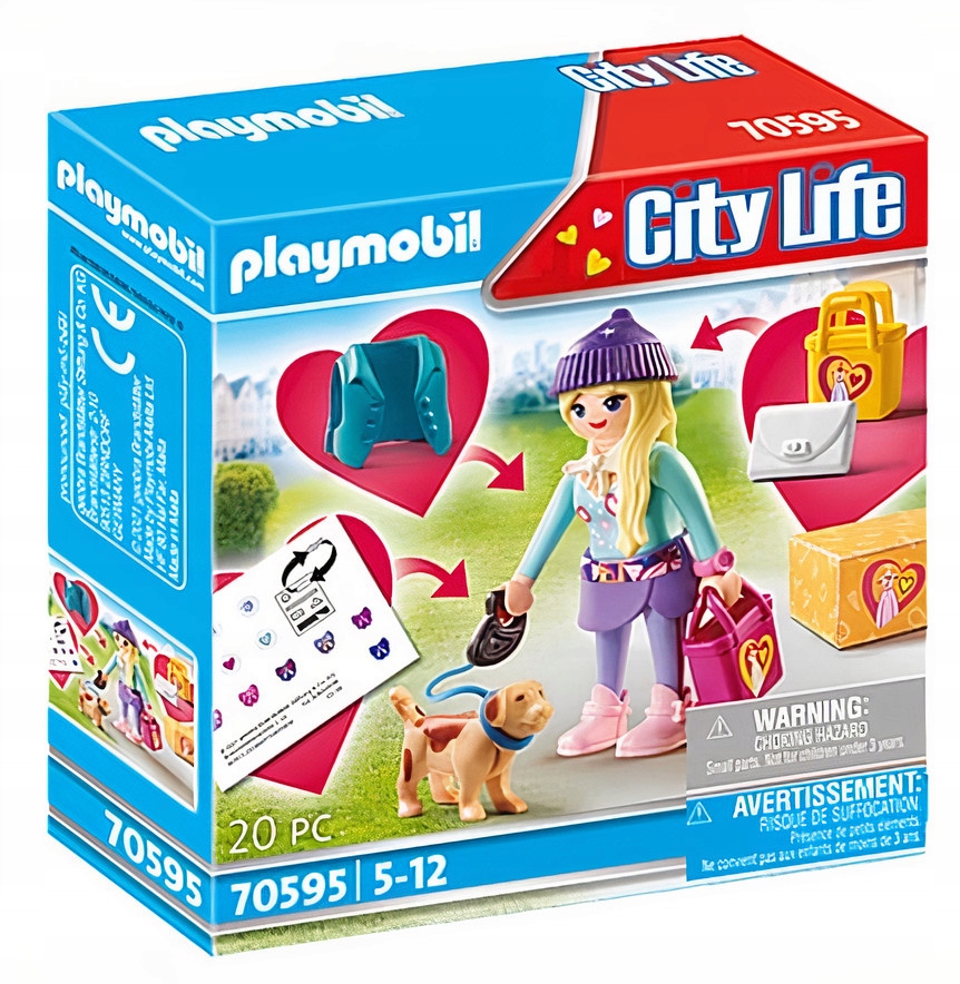 

Playmobil 70595 City Dziecko Nastolatka Pieskiem