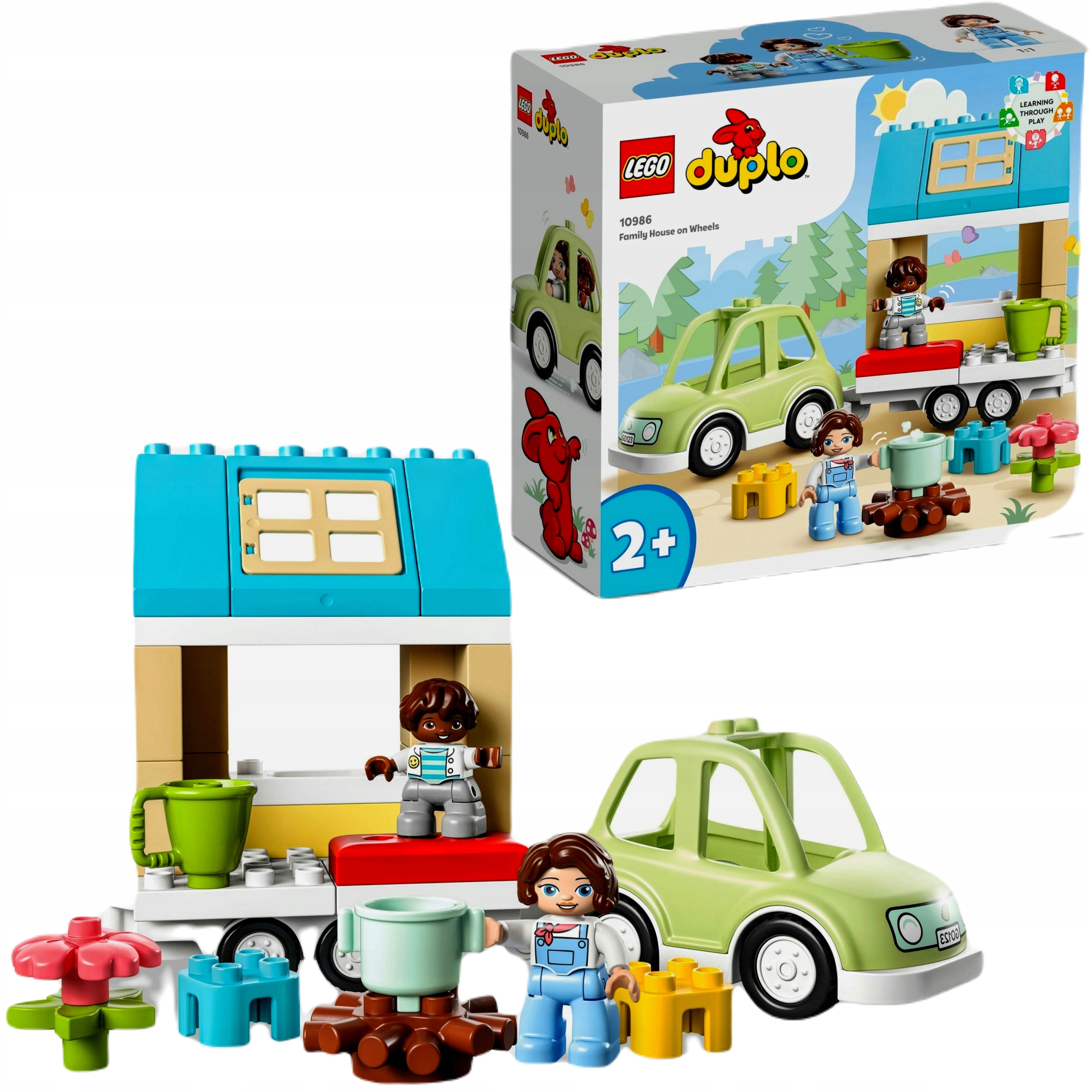 

Lego Duplo Lego Duplo Domek Rodzinny Kółka 10986