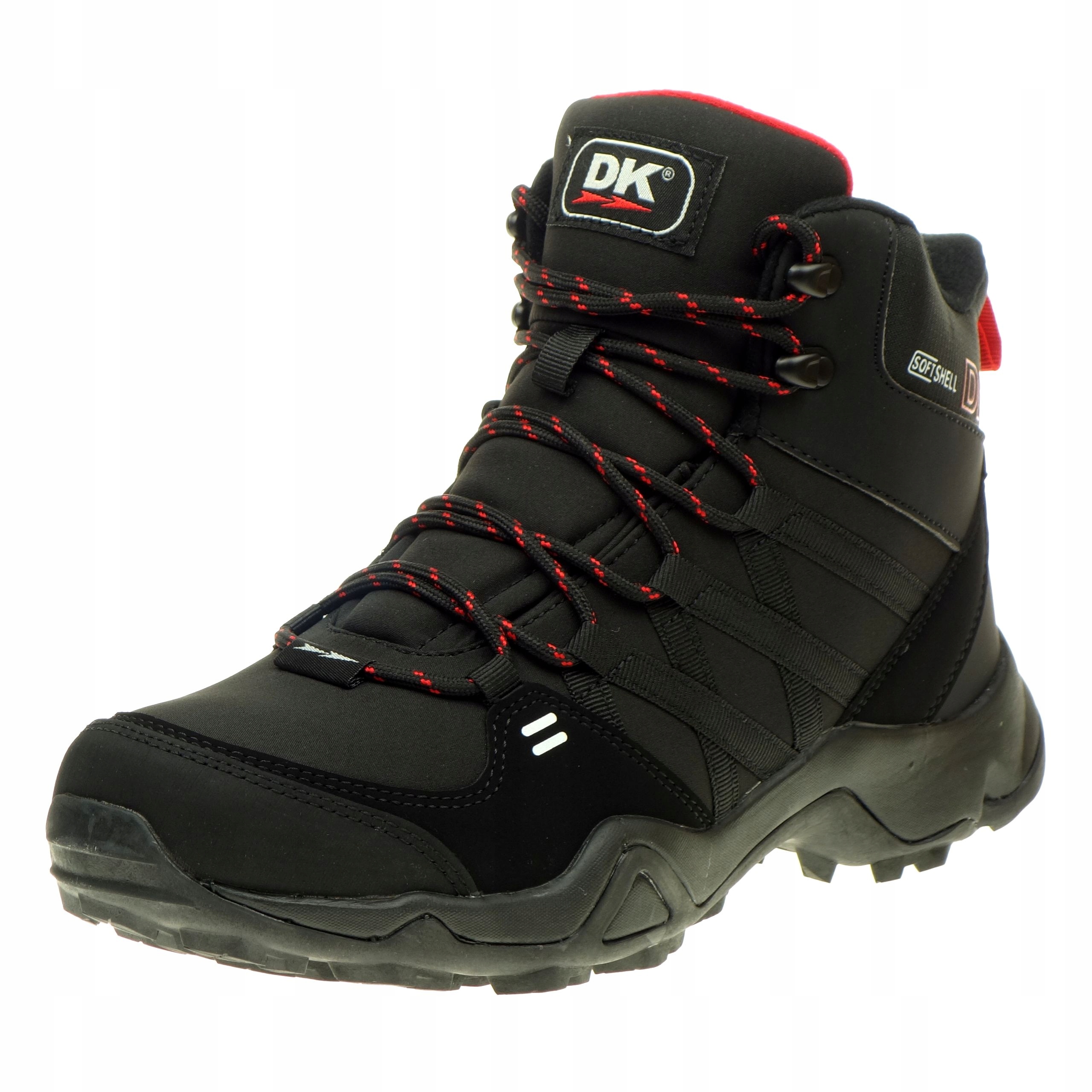 Buty Damskie Trekkingowe DK SWAT HIGH SoftShell OUTDOOR Blk/Red 42 Płeć kobieta