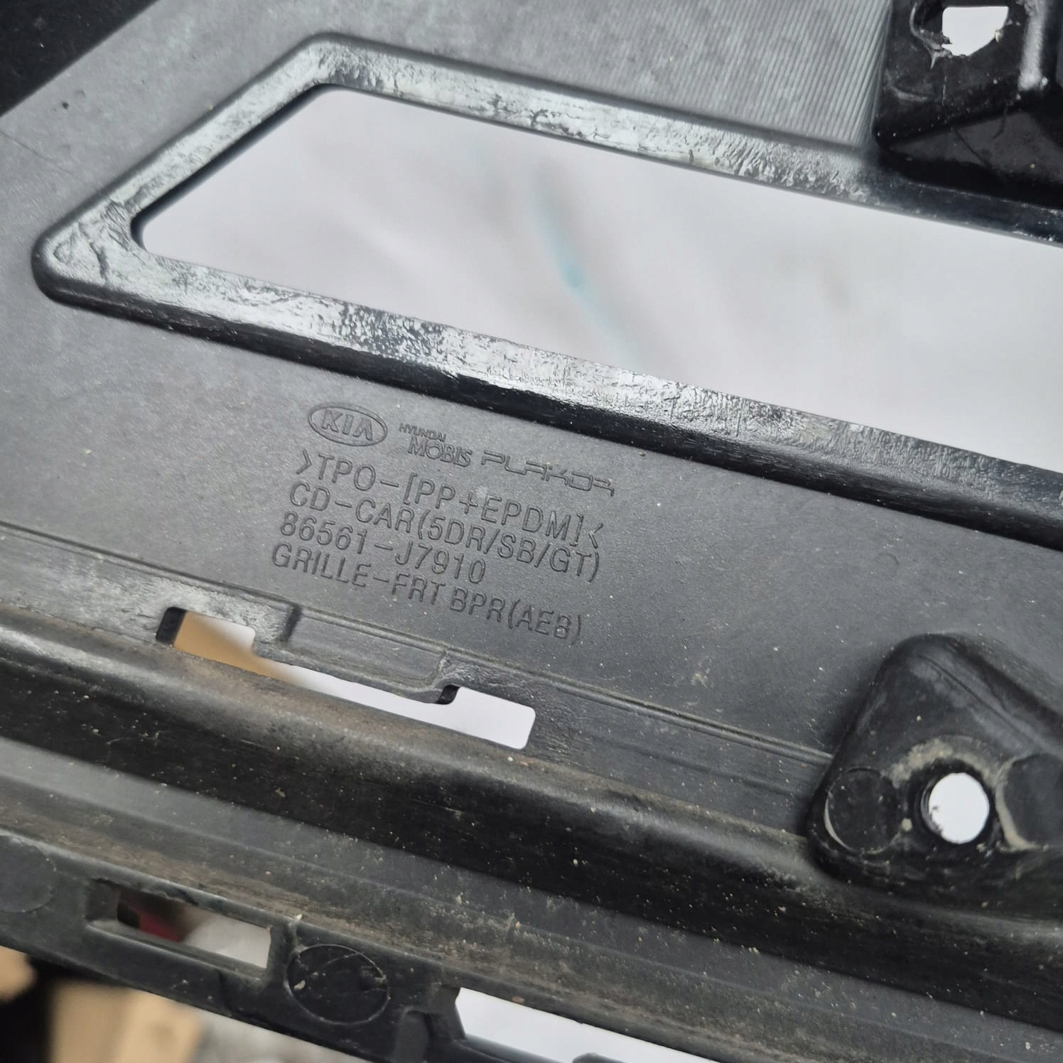 KIA CEED III 3 GT-LINE 18-21 grid of a bumper central left right