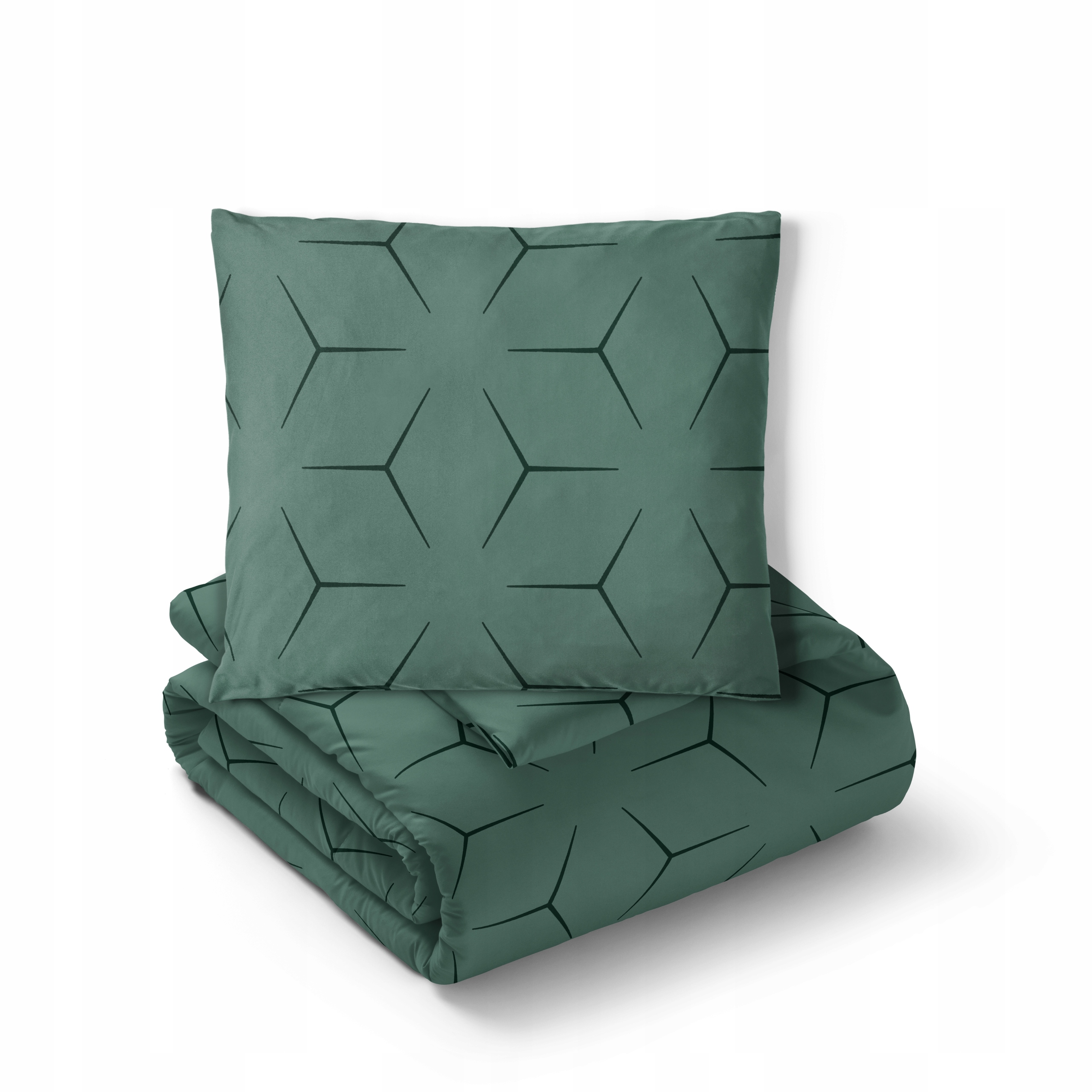 Pościel z Kory 140x200 poszewka 70x80 Polski Producent Milano Olivka