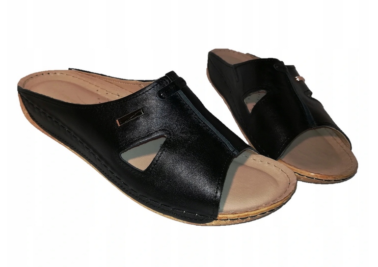 

63 Uniwersał obszywane klapki - skóra naturalna