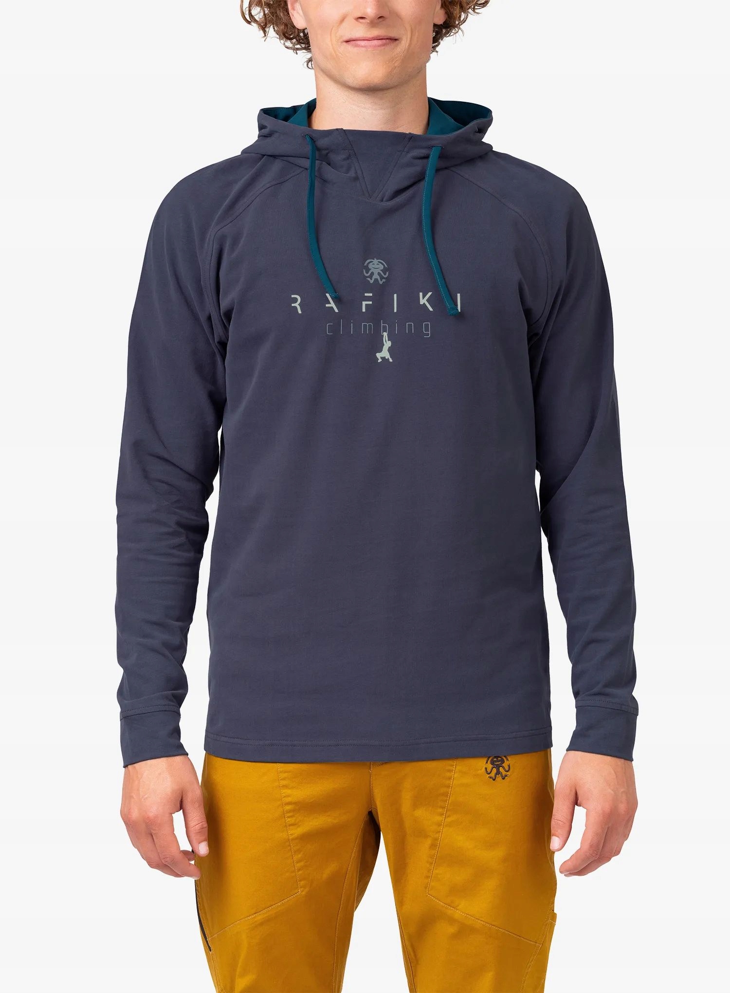 Mikina Rafiki Traverse india ink/gulf S