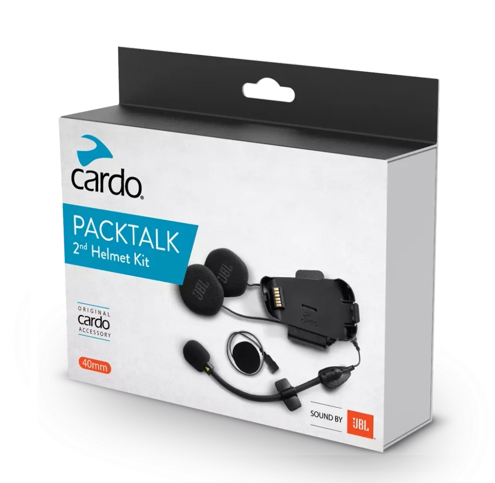 Cardo Packtalk 2nd Helmet Kit Jbl základňa, montážna sada pre prilbu ACC00010