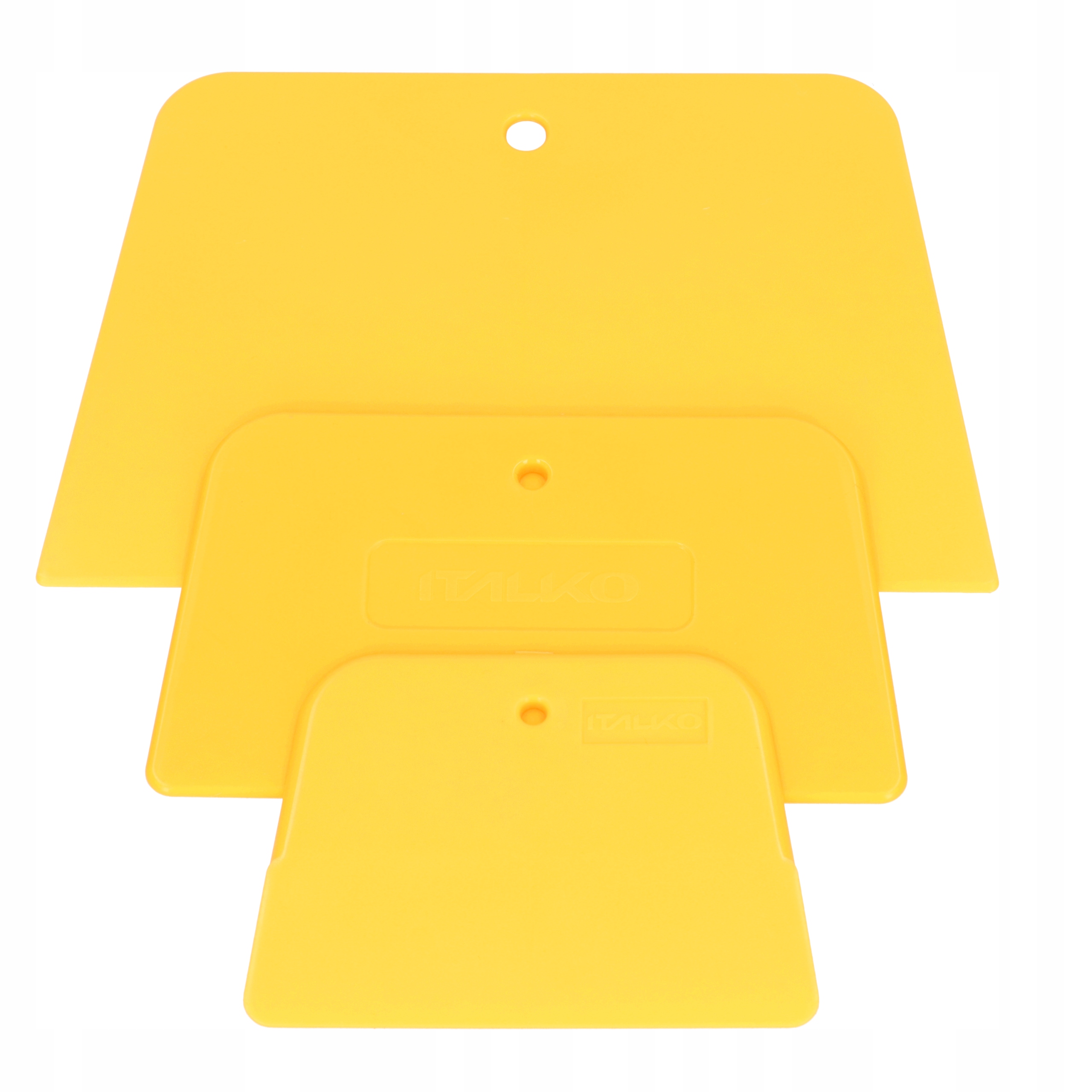 SZPACHELKI PLASTIKOWE ELASTYCZNE ZESTAW 3 sztuki komplet Kod producenta 91003