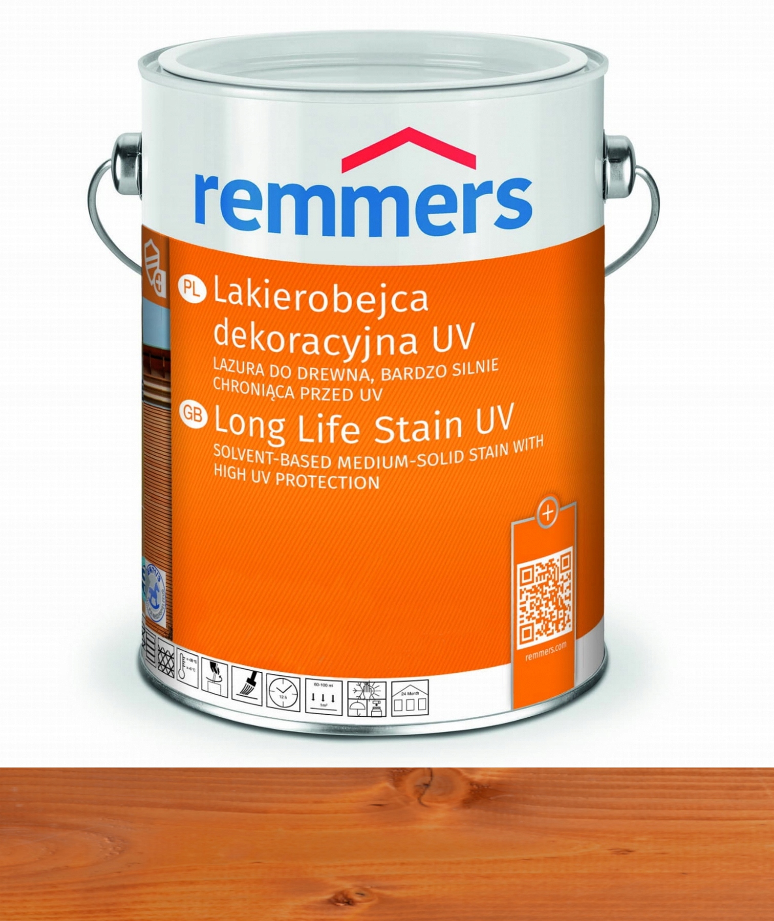 

Remmers Lakierobejca dekor Uv 0,75L Pinia/modrzew
