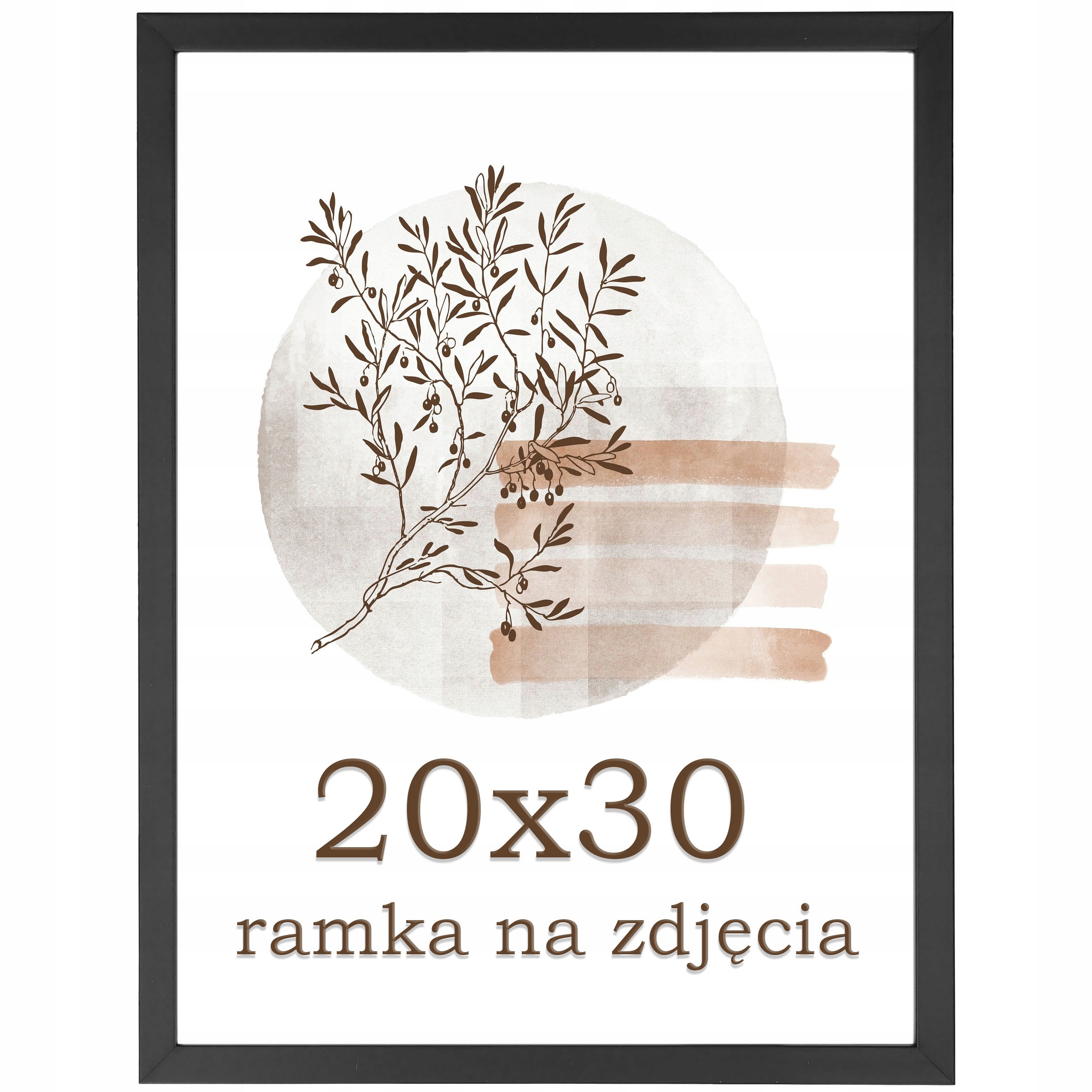 

Ramka na zdjęcia 20x30 ramki na zdjęcia czarna