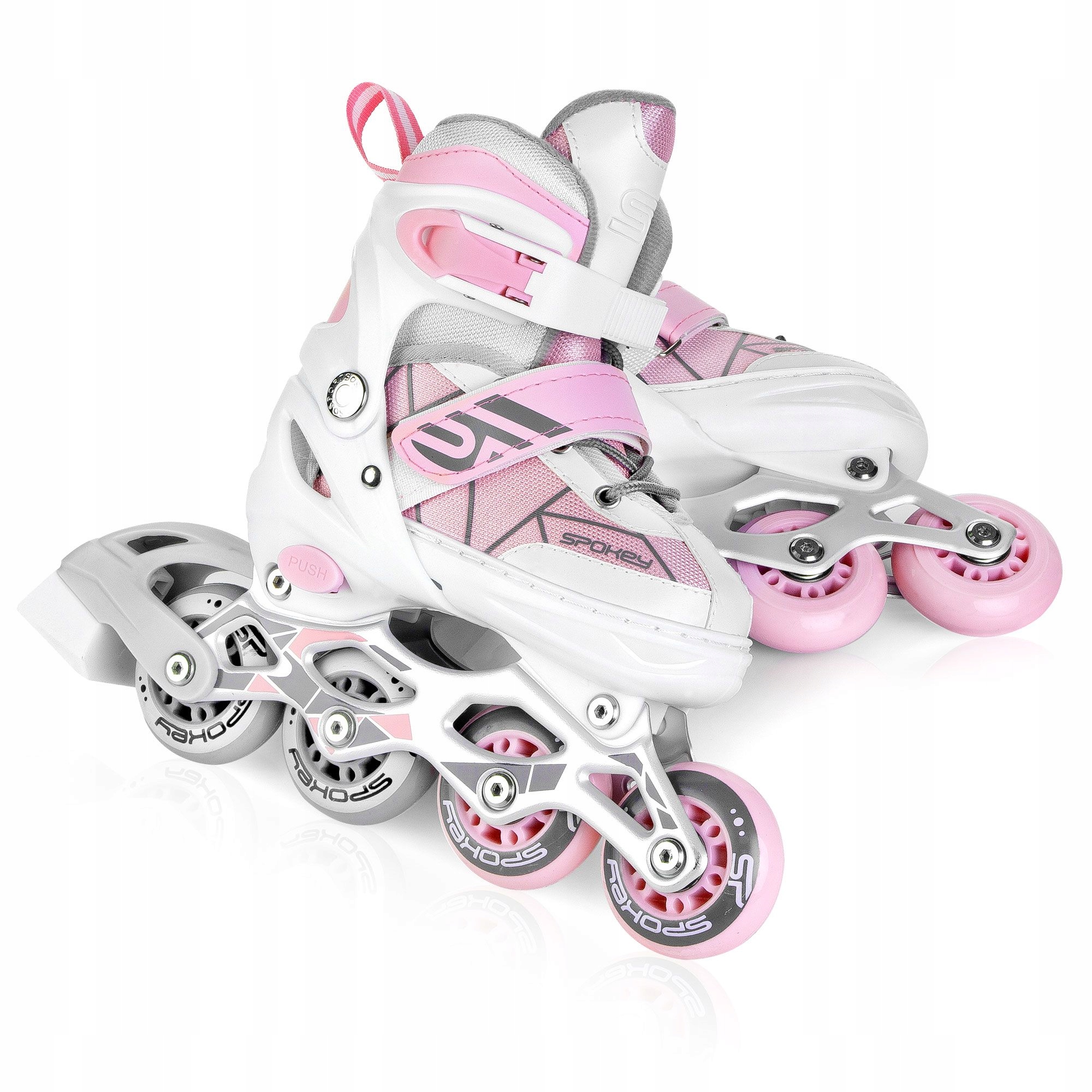 

Rolki łyżworolki dziecięce regulowane r.29-33