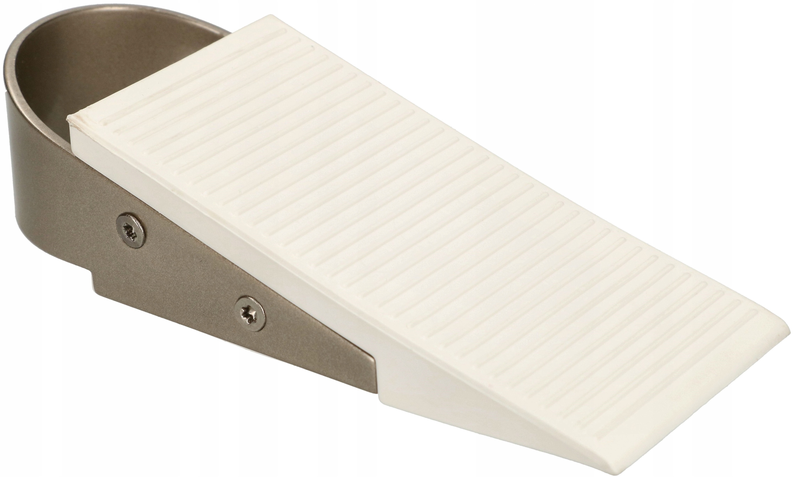 ODBOJNIK KLIN DO DRZWI STOPER OGRANICZNIK BIAŁY